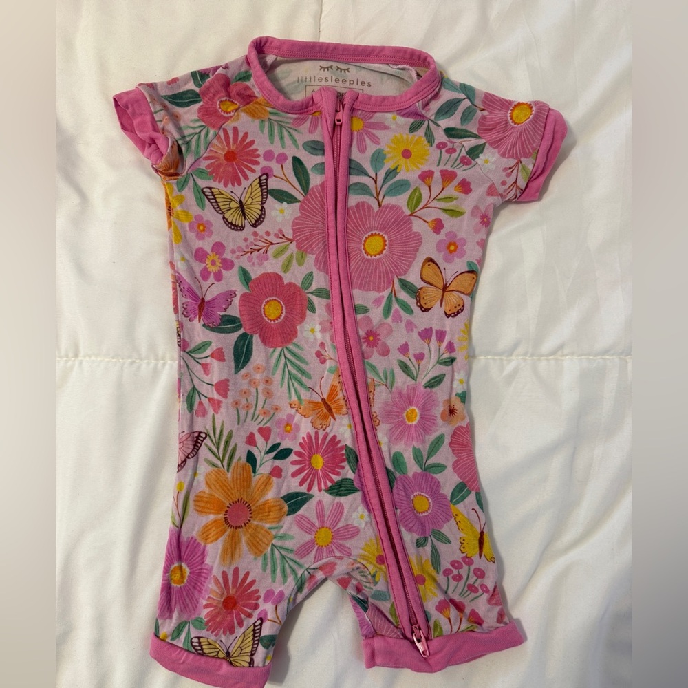 Little Sleepies Bella Blooms Shorty